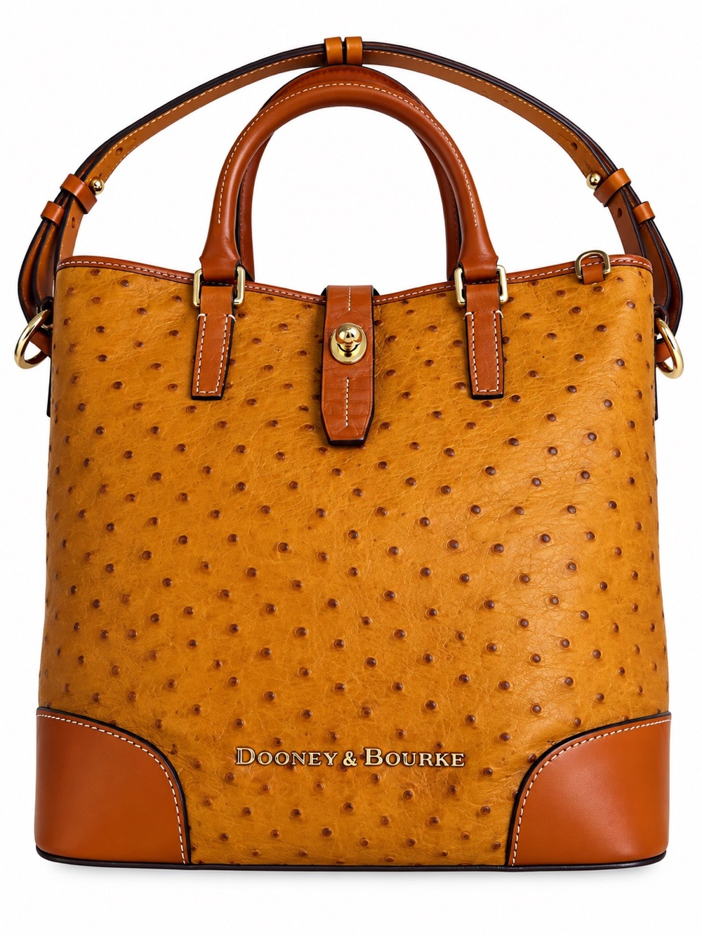 Dooney & Bourke 2 way Ostrich handbag